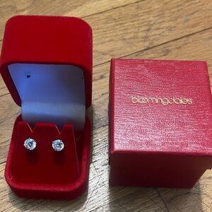 Bloomingdales cubic zirconia earrings